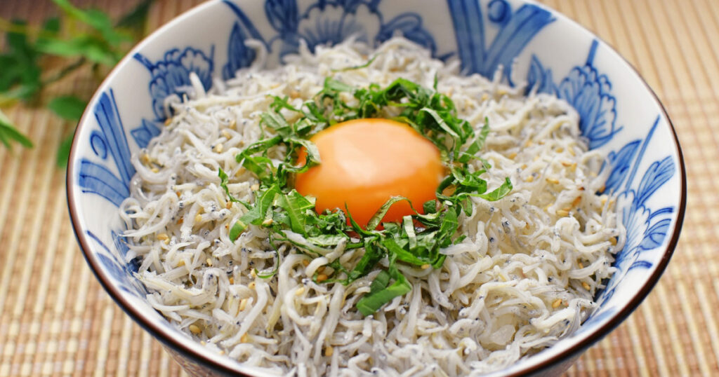 Shirasu rice